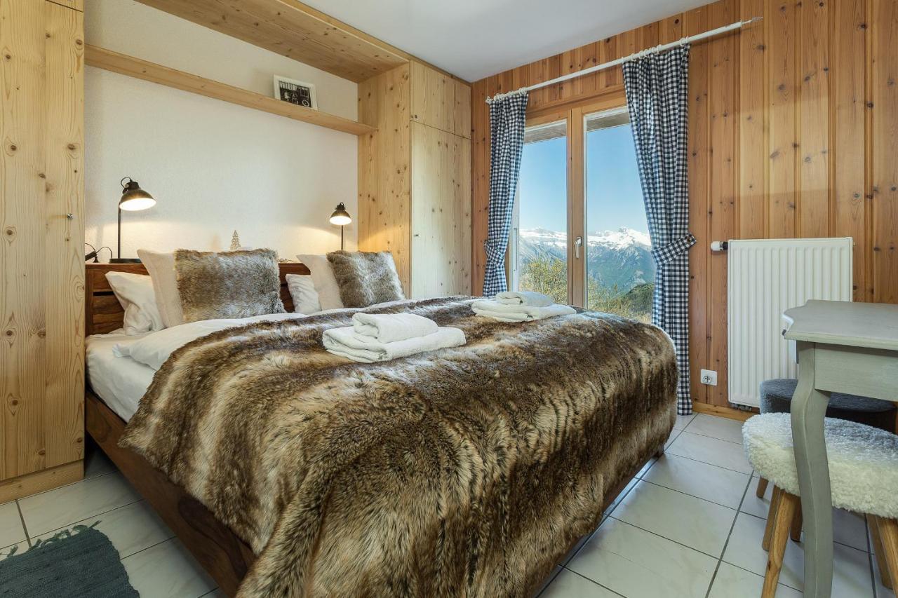 Chalet L'Ange La Tzoumaz Dış mekan fotoğraf